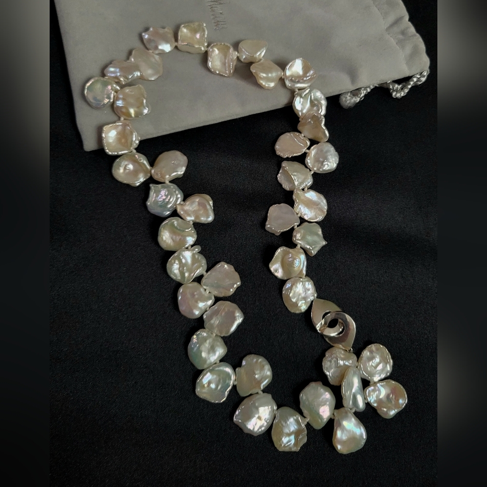 Baroque Pearl Necklace By Neiman Marcus
